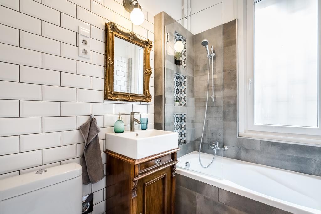Bpr Charming Design Apartment With Balcony, A/C Budapest Eksteriør billede