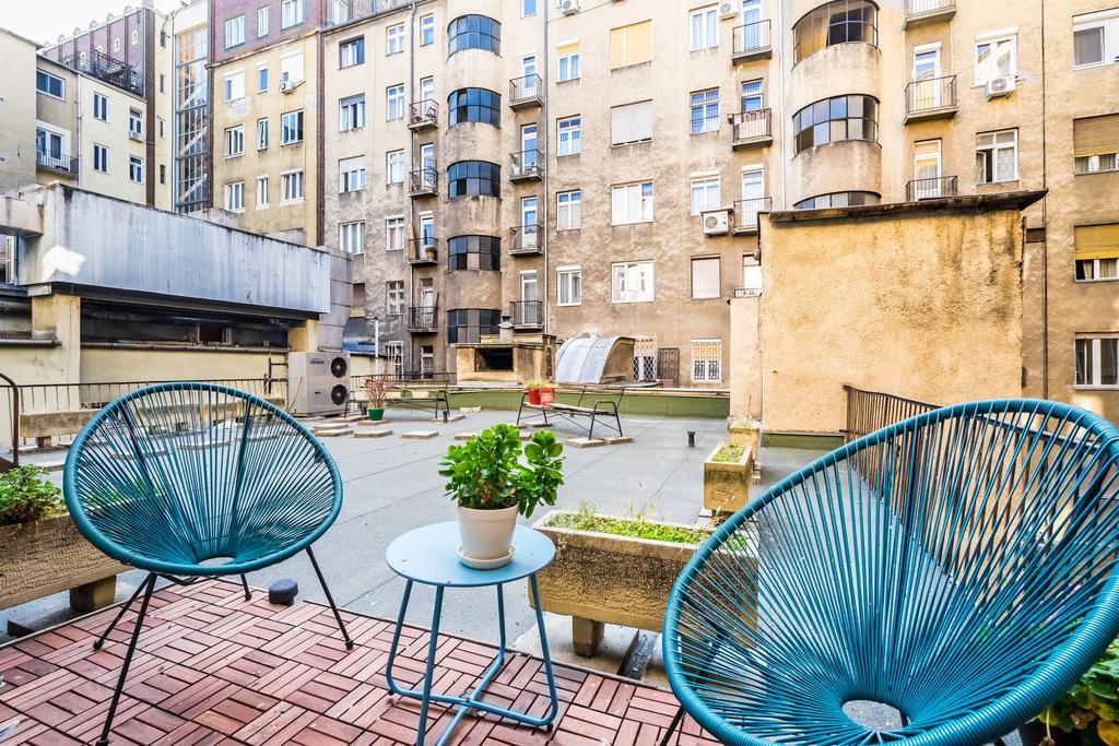 Bpr Charming Design Apartment With Balcony, A/C Budapest Eksteriør billede