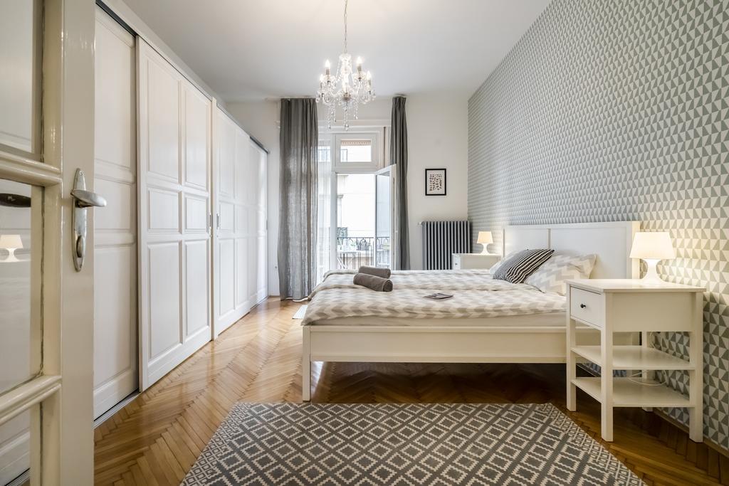 Bpr Charming Design Apartment With Balcony, A/C Budapest Eksteriør billede