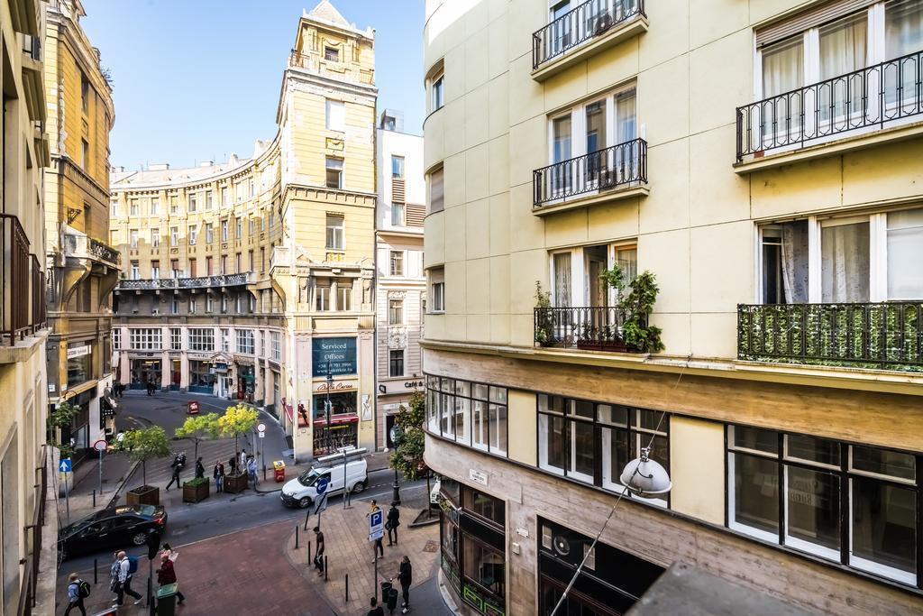 Bpr Charming Design Apartment With Balcony, A/C Budapest Eksteriør billede