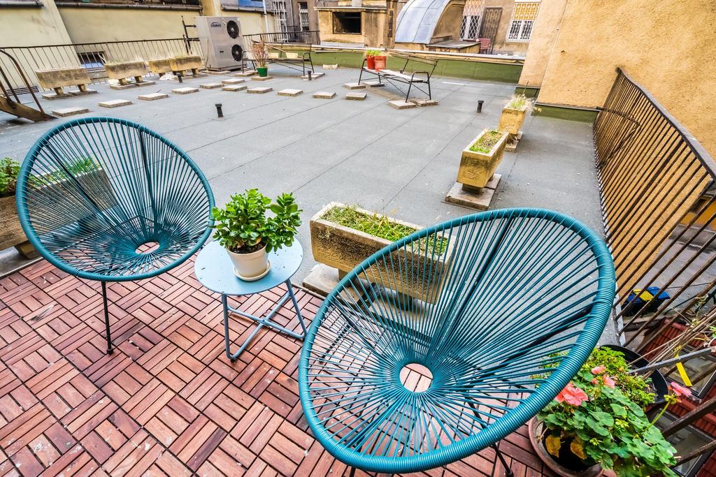 Bpr Charming Design Apartment With Balcony, A/C Budapest Eksteriør billede